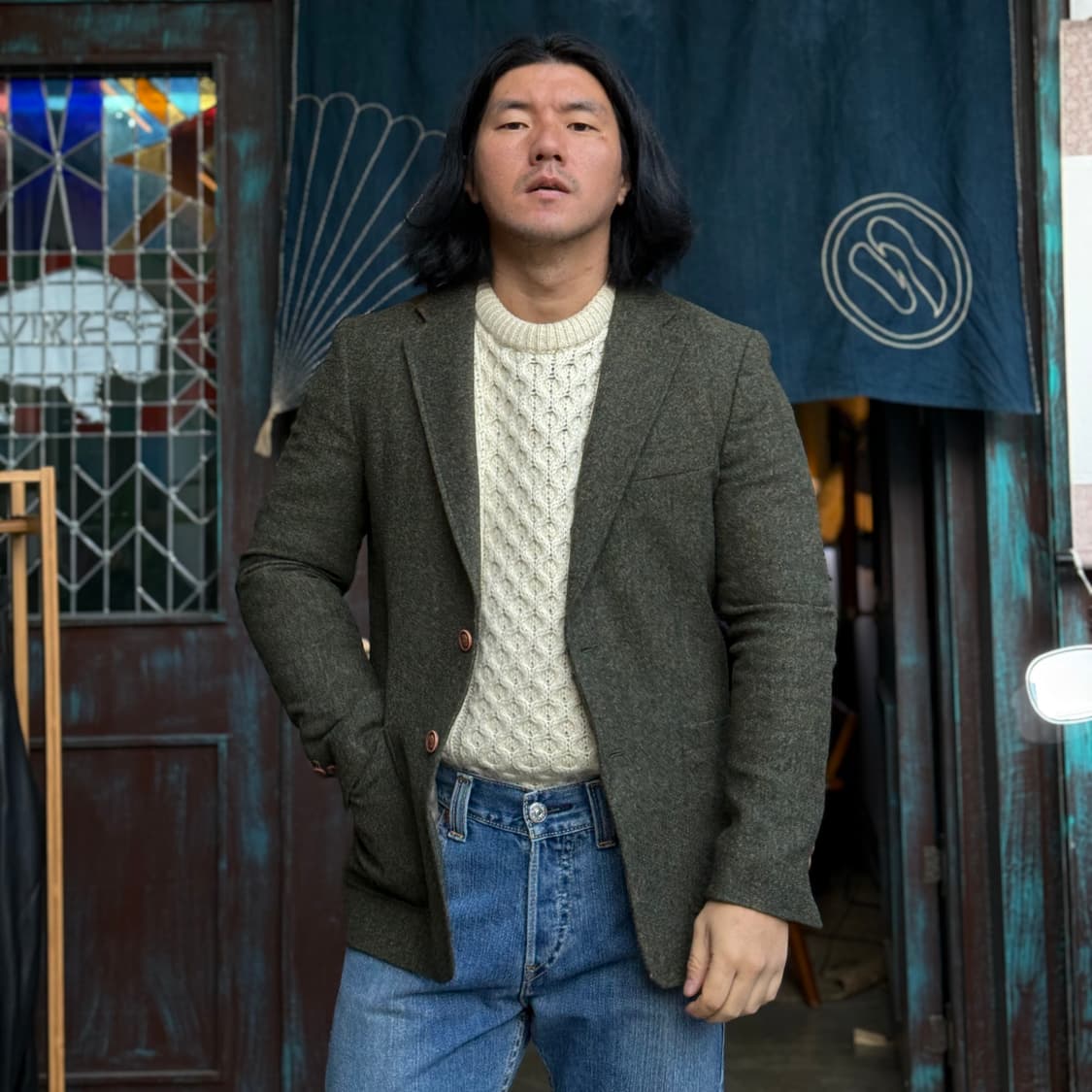 올리버 스위니 문 트위드 울 자켓 105 상품이미지7