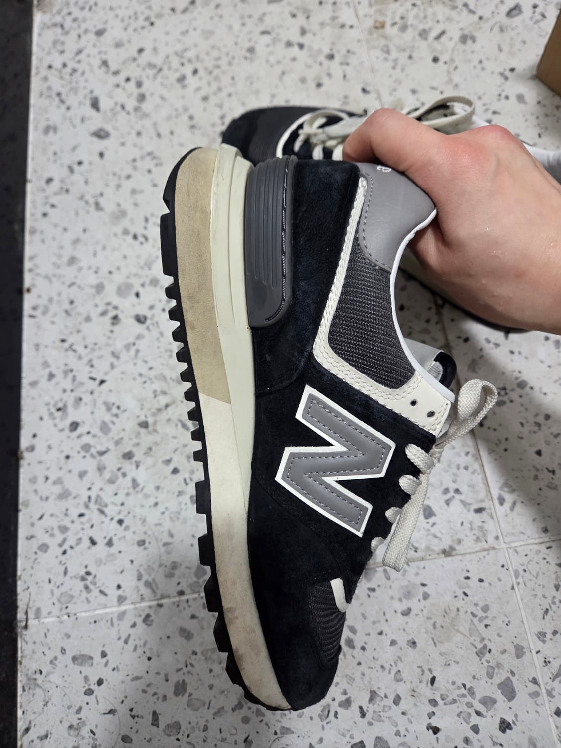 뉴발란스 574 레거시 블랙(박스 포함) 상품이미지6