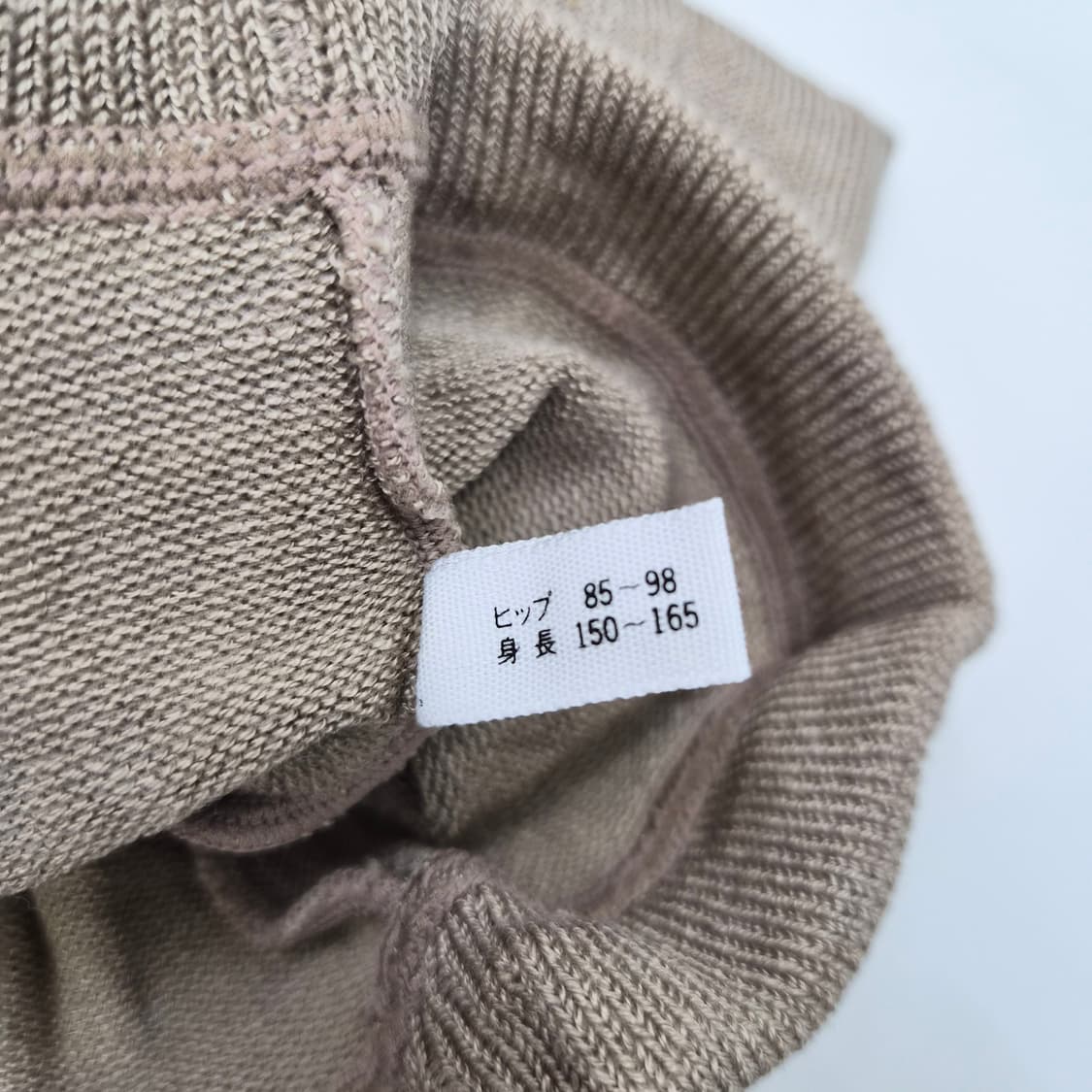 꾸레쥬 모카베이지 하트펀칭 니트 타이즈 상품이미지7