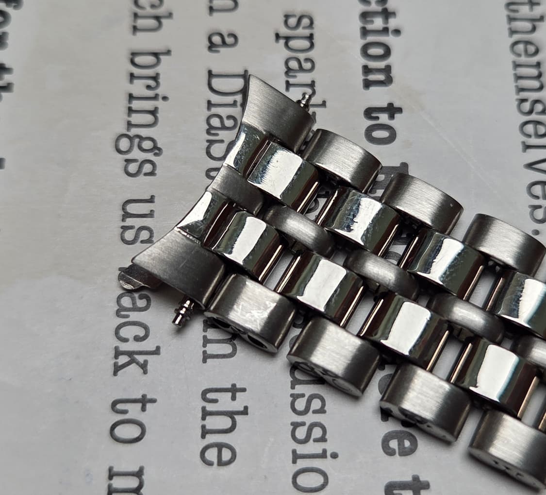 빈티지 라도 18mm 러그날개형 바둑이 메탈 브레이슬릿 시계줄  상품이미지3