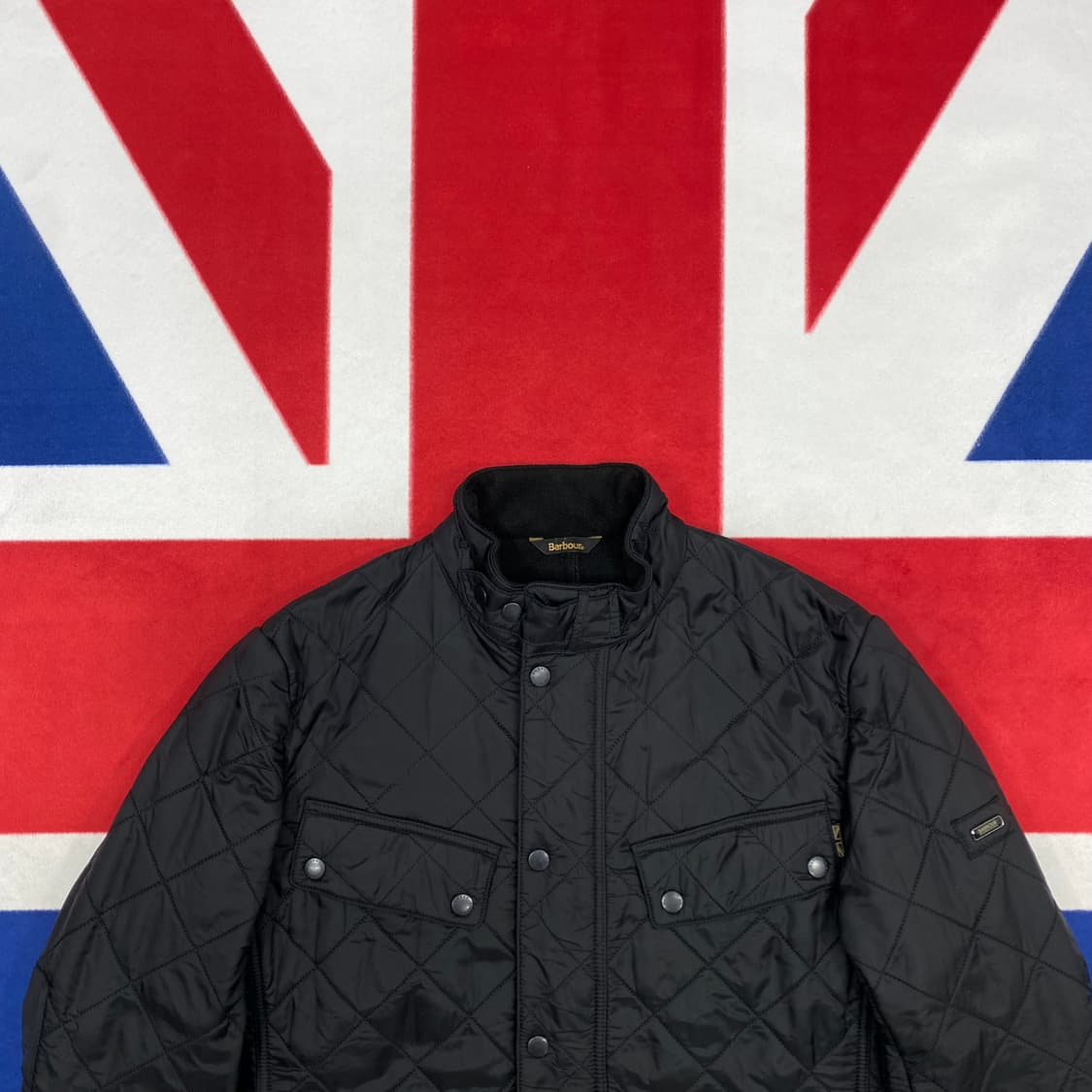 바버 인터내셔널 퀼팅자켓 M  상품이미지3