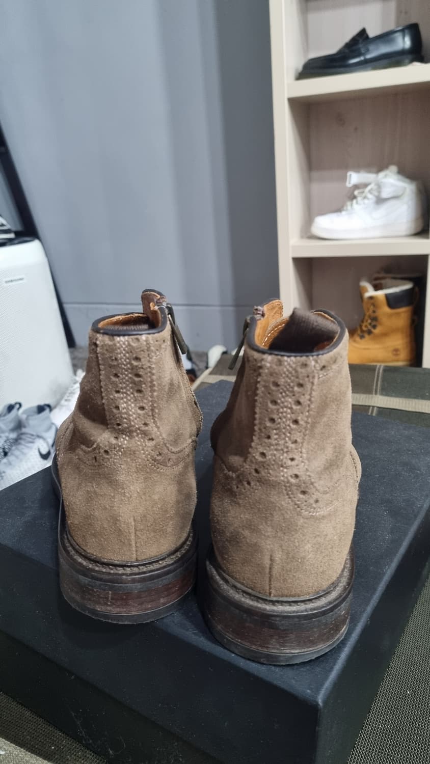 마시모두띠 스웨이드부츠 255사이즈 컨디션8/10 상품이미지3