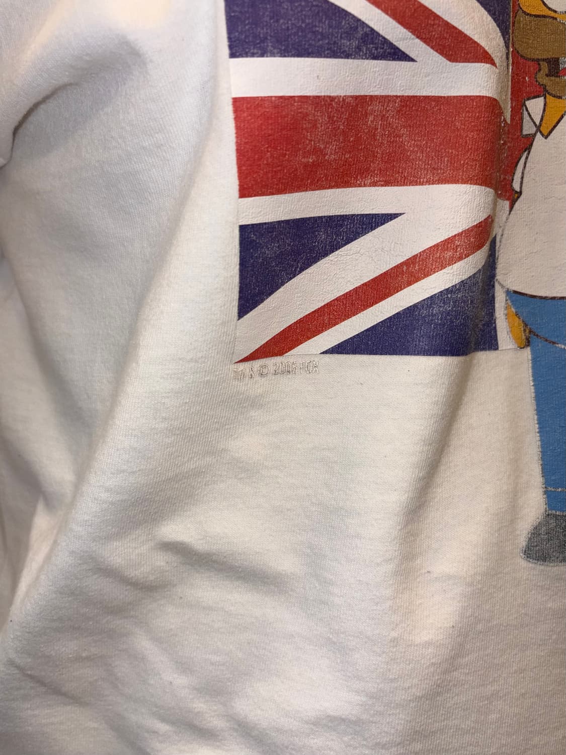 00‘s The Simpson Union Jack Homor print  상품이미지6