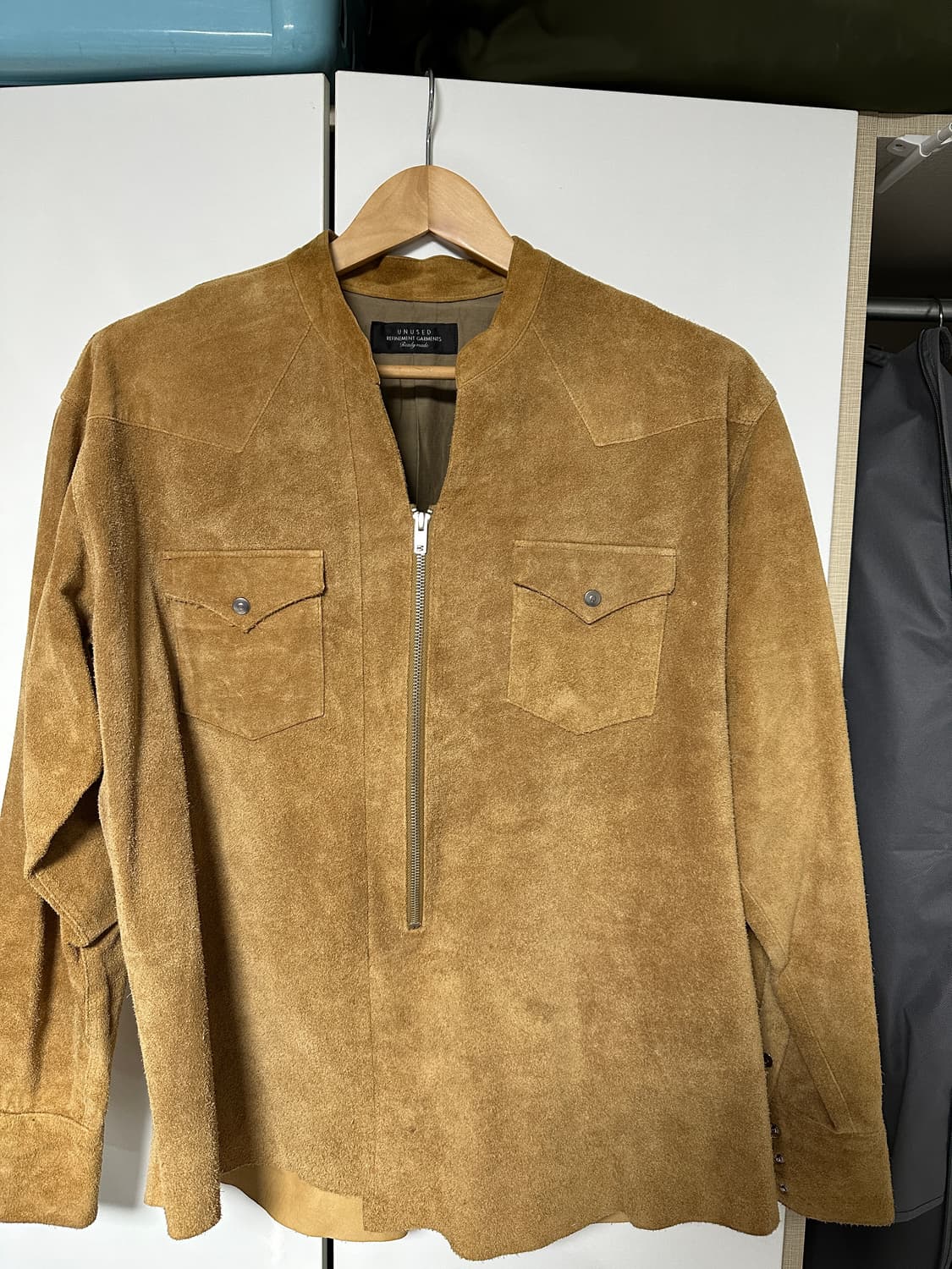 언유즈드 unused 스웨이드 웨스턴 자켓 상품이미지1