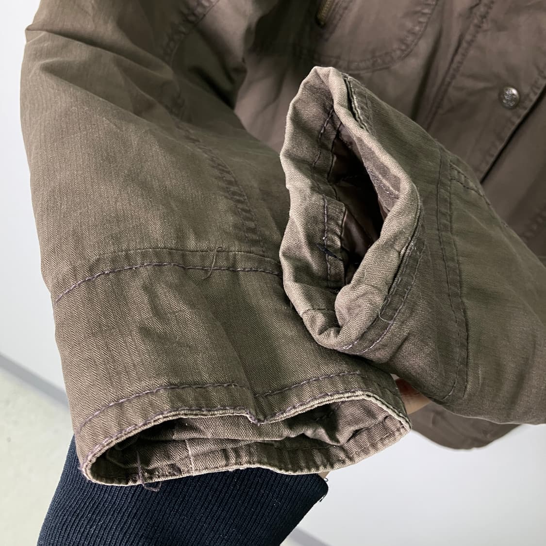JPN VTG 빈티지 밀리터리 봄버 자켓 M 상품이미지6