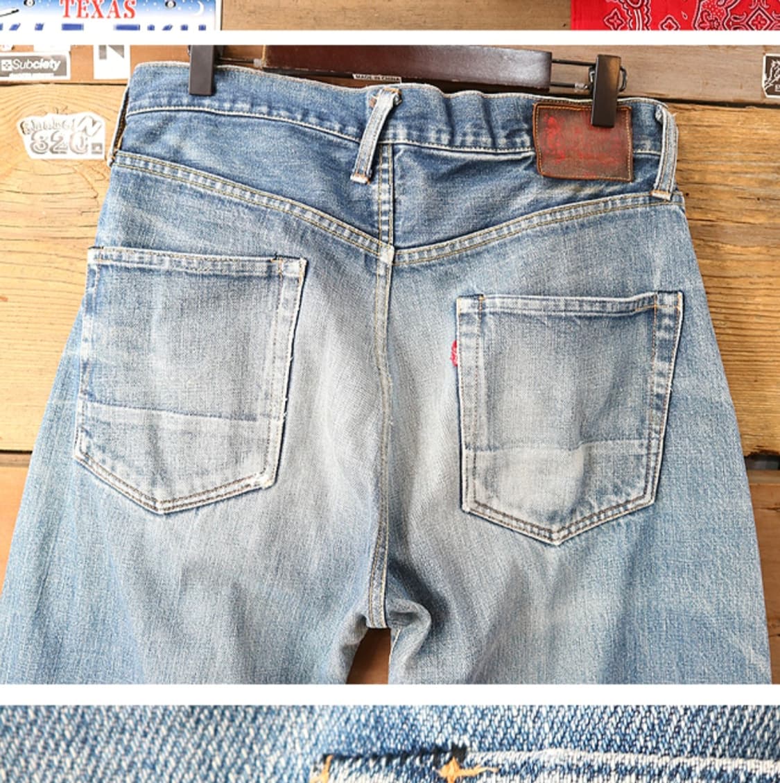 일본판 EVIS 에비스 (수) 황소텝 에비수 극초기 모델
빈티지 셀비지  상품이미지7