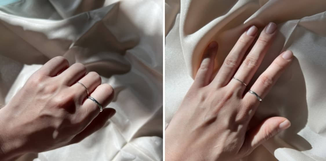 (새상품) 925실버 실반지 순은반지 실버반지 상품이미지5