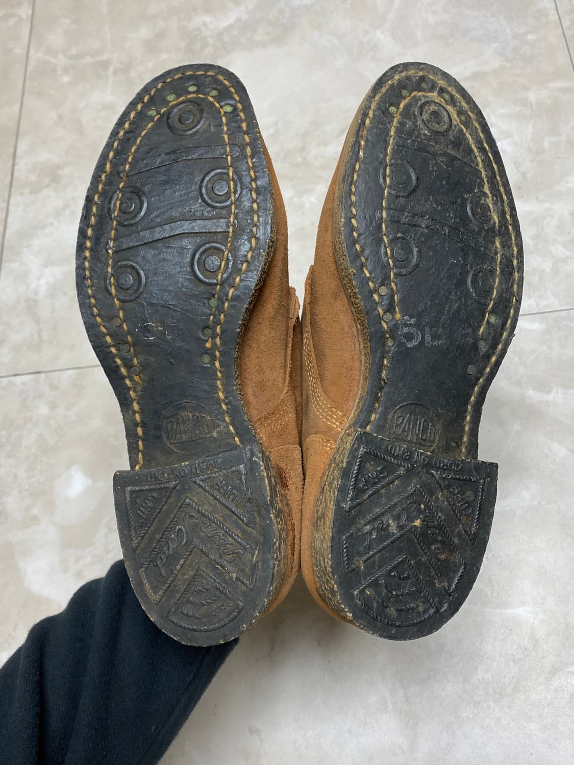 40s M43 TYPE 3 서비스 부츠 오리지널 빈티지 245-250 상품이미지6