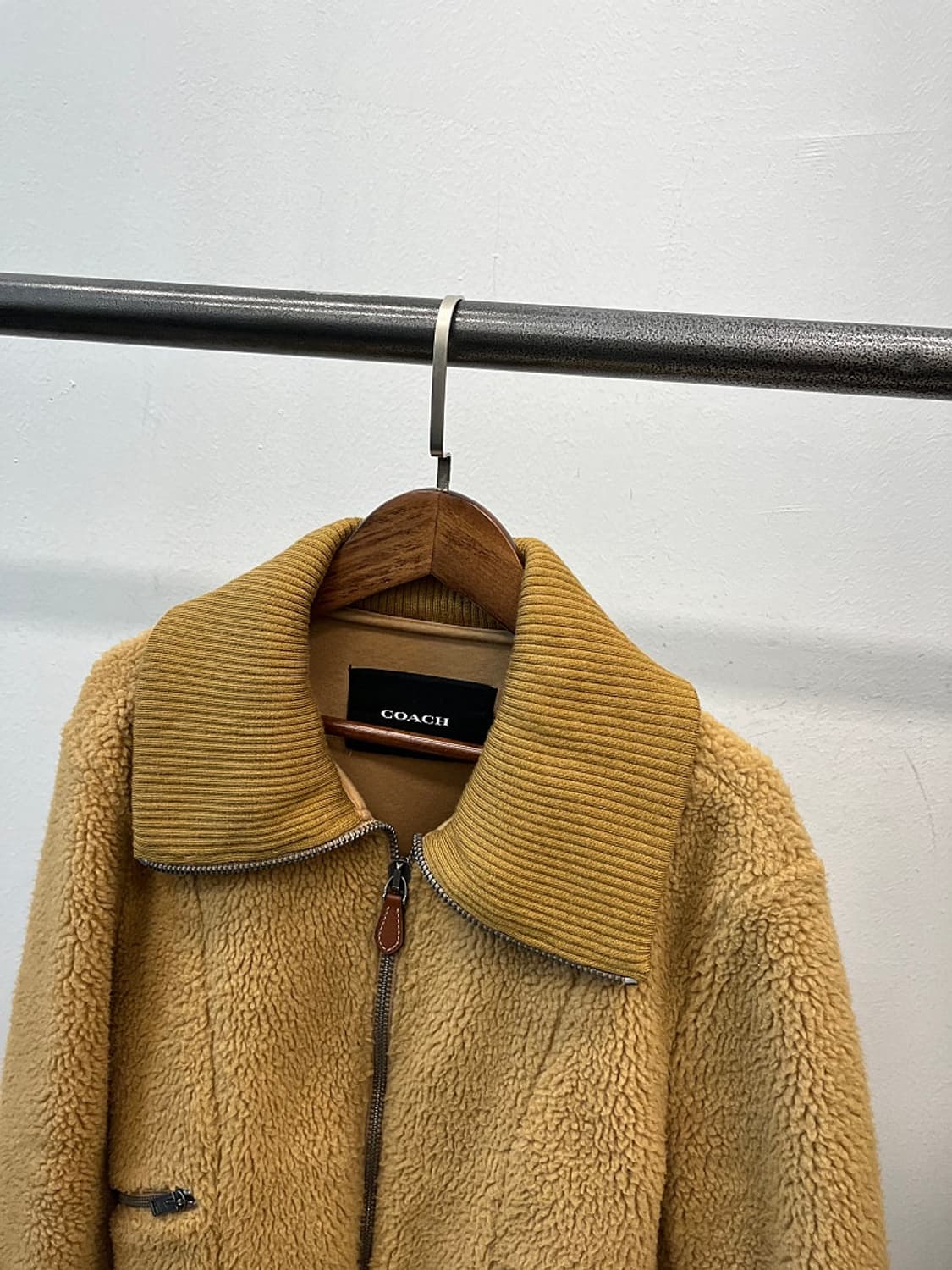 여) 코치 양털 집업자켓  상품이미지4