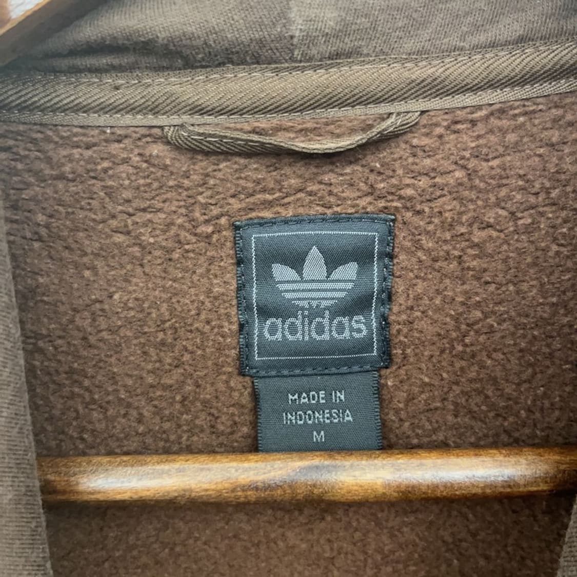 아디다스 빈티지 폭닥 오버핏 캐주얼 기모 후드티 M C09512 상품이미지5