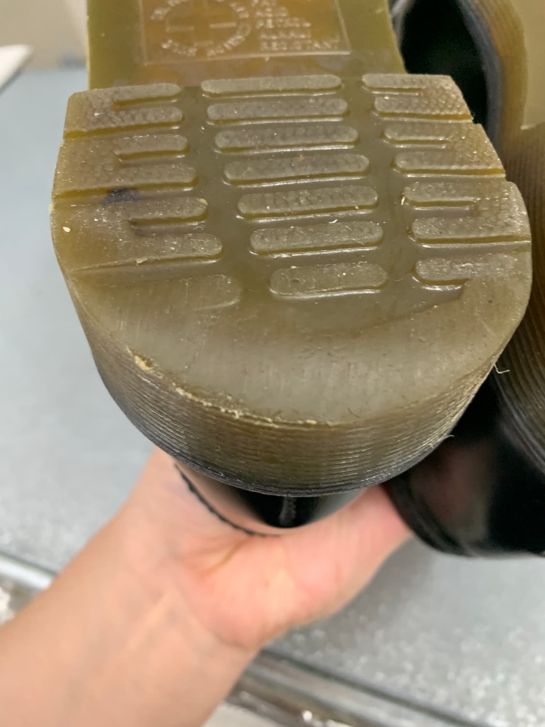 닥터마틴 아드리안 테슬 로퍼 블랙 UK3(220) 상품이미지5