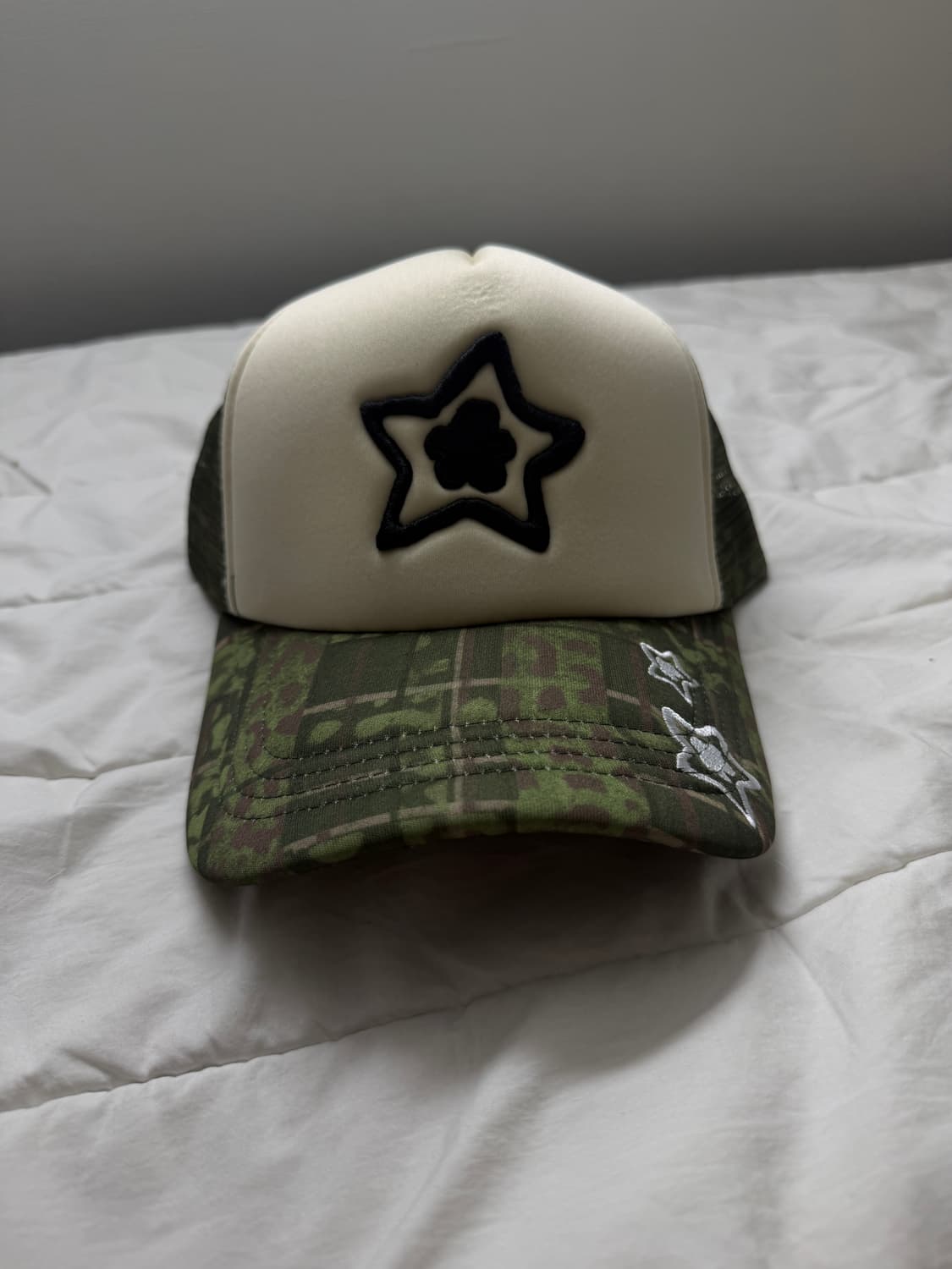 스타팀 레오파드 트러커캡 그린 상품이미지1