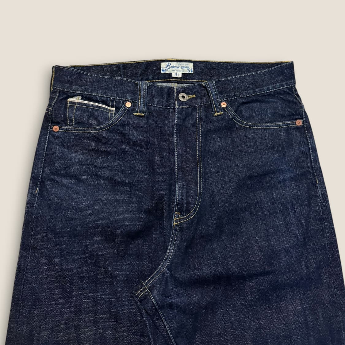 Labour Union 15.5oz 셀비지 부츠컷 데님 팬츠 (31) 상품이미지3
