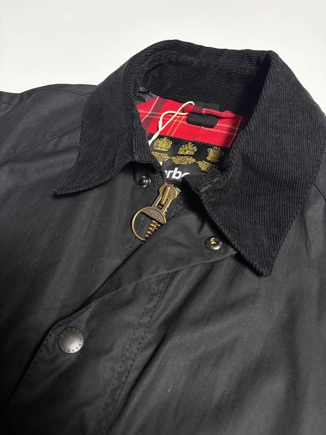 바버 Barbour 타탄 체크 안감 애쉬비 왁스 자켓 R1886 상품이미지2