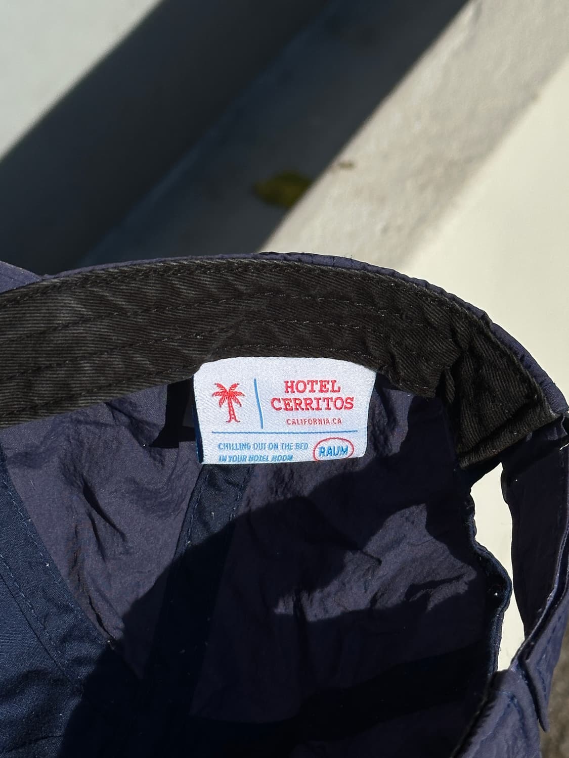 [F] 호텔 세리토스 네이비 나일론 볼캡 모자 상품이미지6