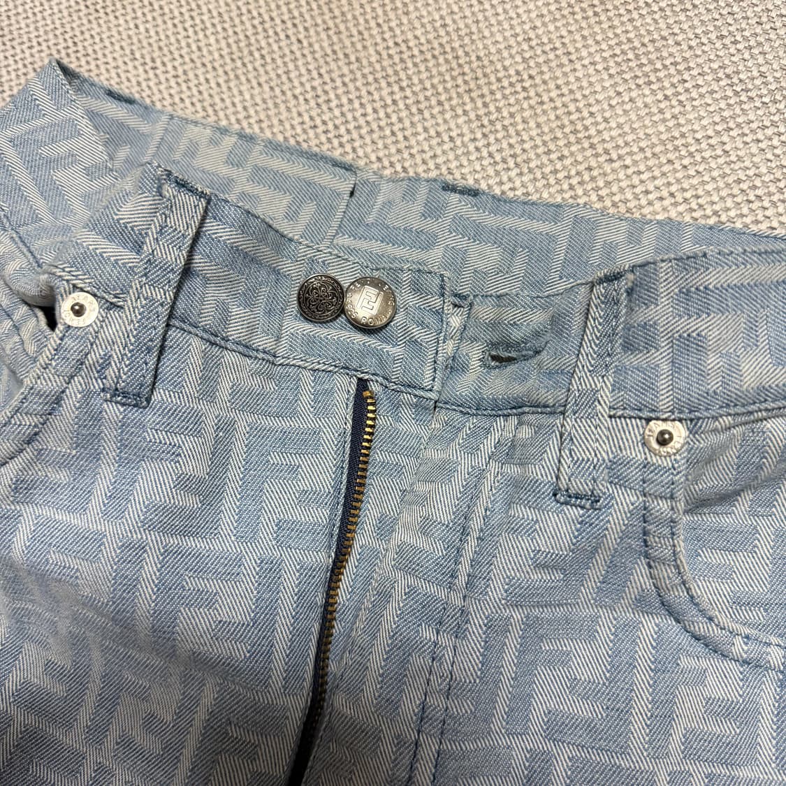 펜디 FF 멀티로고 팬츠 (정품) 상품이미지2