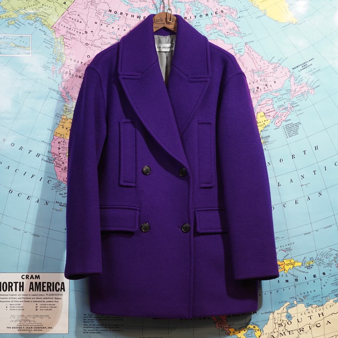 톰그레이하운드 캐시미어 울 코트 상품이미지1