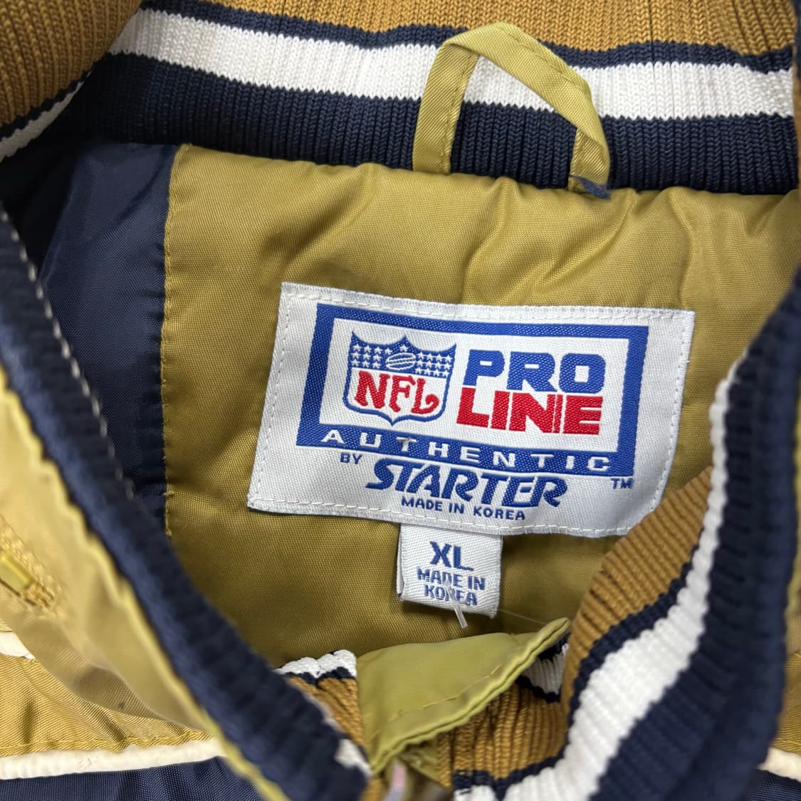 스타터 NFL 램스 슈퍼볼 배색 점퍼 상품이미지4