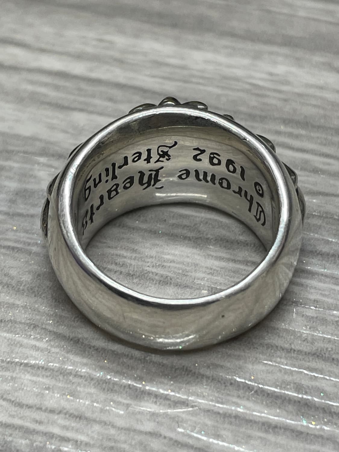 크롬하츠 플로랄 크로스링 (k16호) 상품이미지2