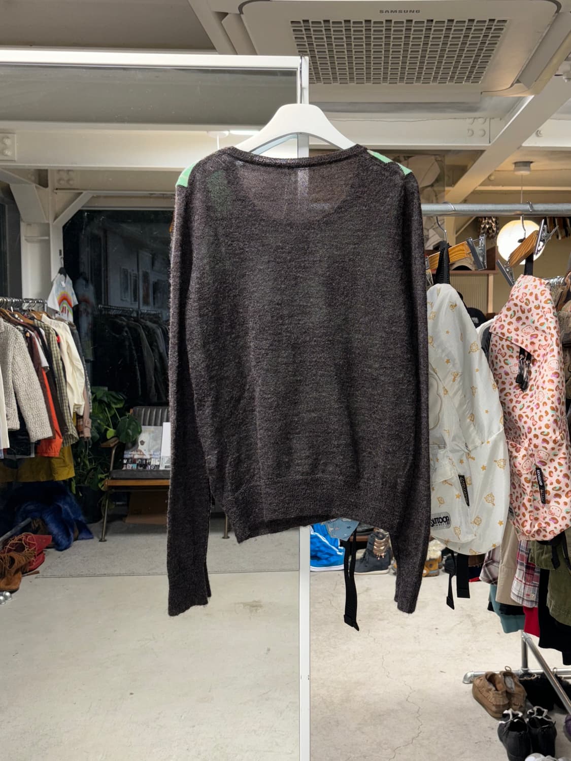 스나오 쿠와하라 모헤어 니트 상품이미지3