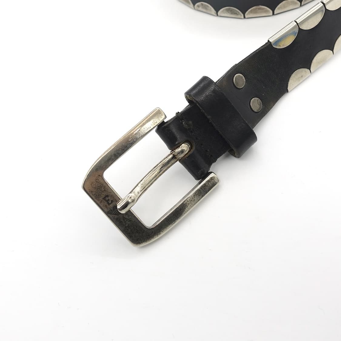 EMPORIO ARMANI 엠포리오 아르마니 아티잔 스터드 벨트 블랙 상품이미지5