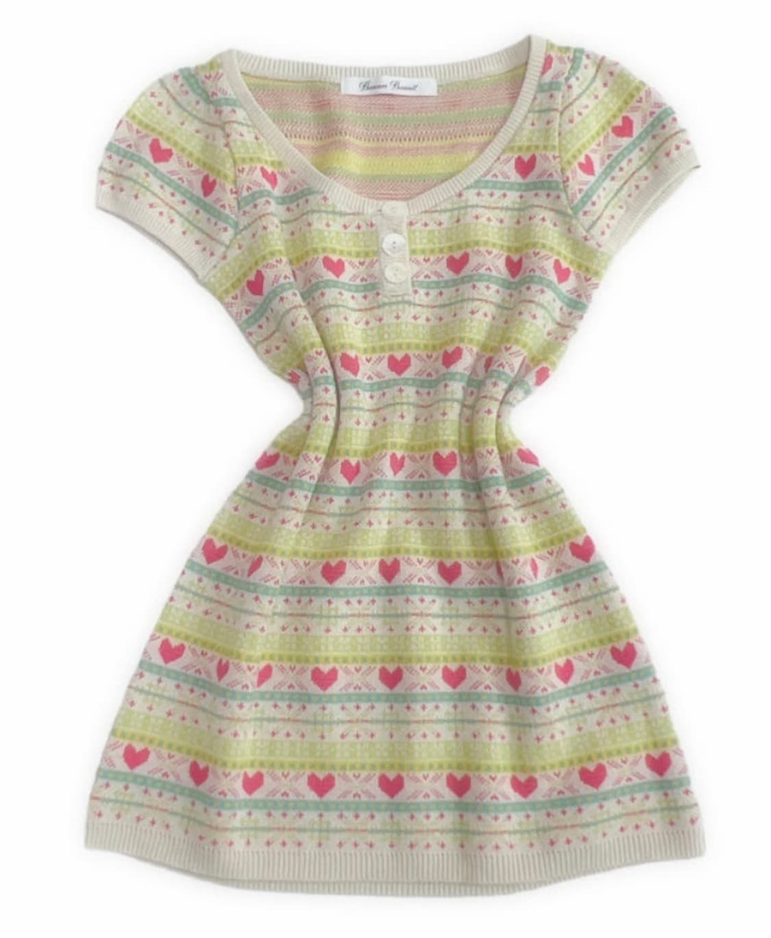 눈꽃 노르딕 니트 원피스 상품이미지1