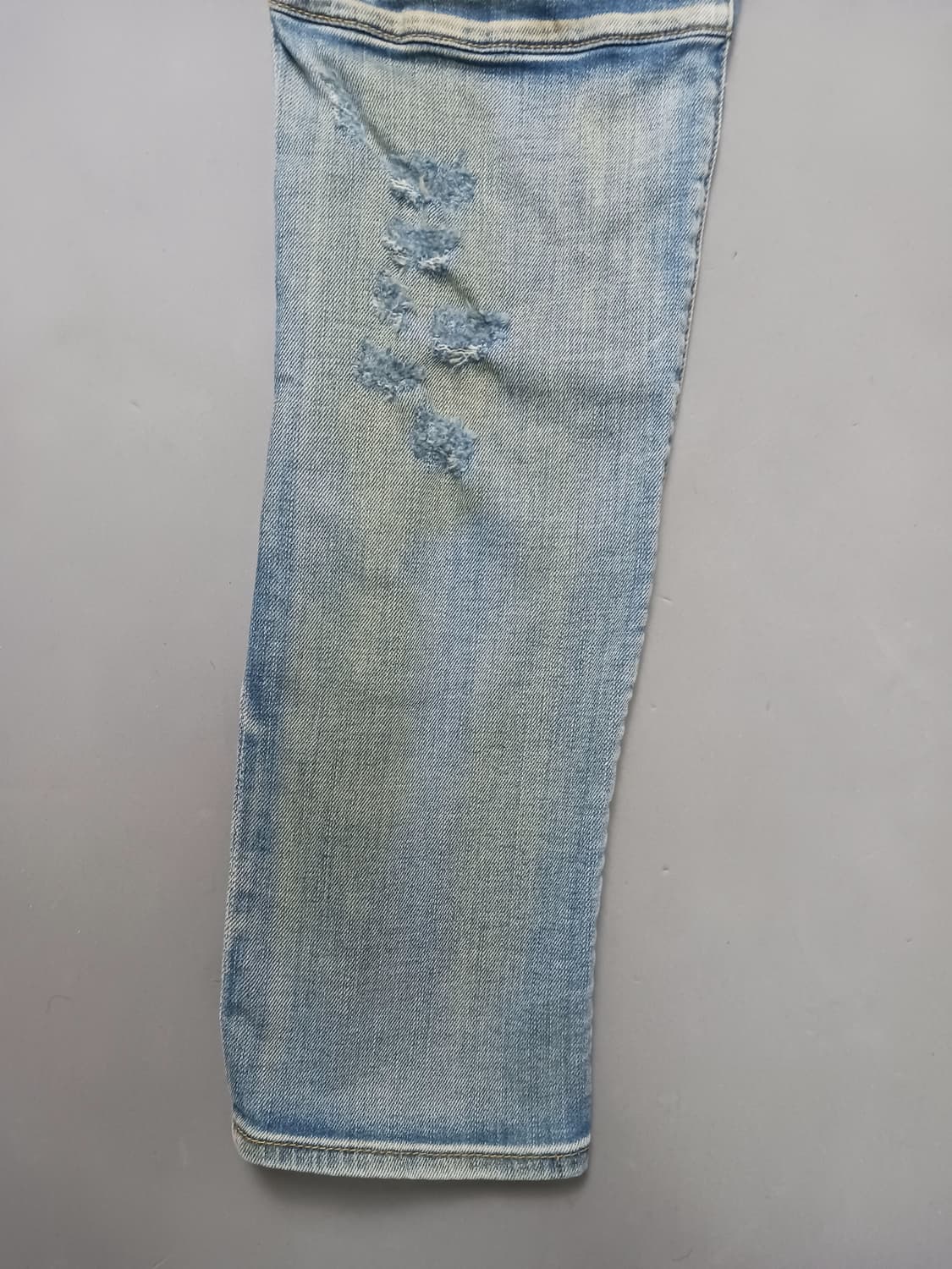 [36] 발망 더티오일 워싱 바이커진 청바지 상품이미지3