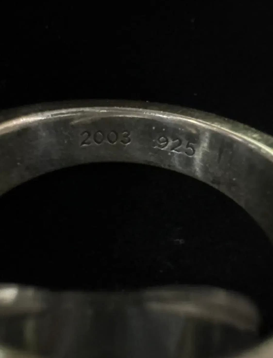 크롬하츠 퍽유링 6mm 반지 US11 팝니다 상품이미지3