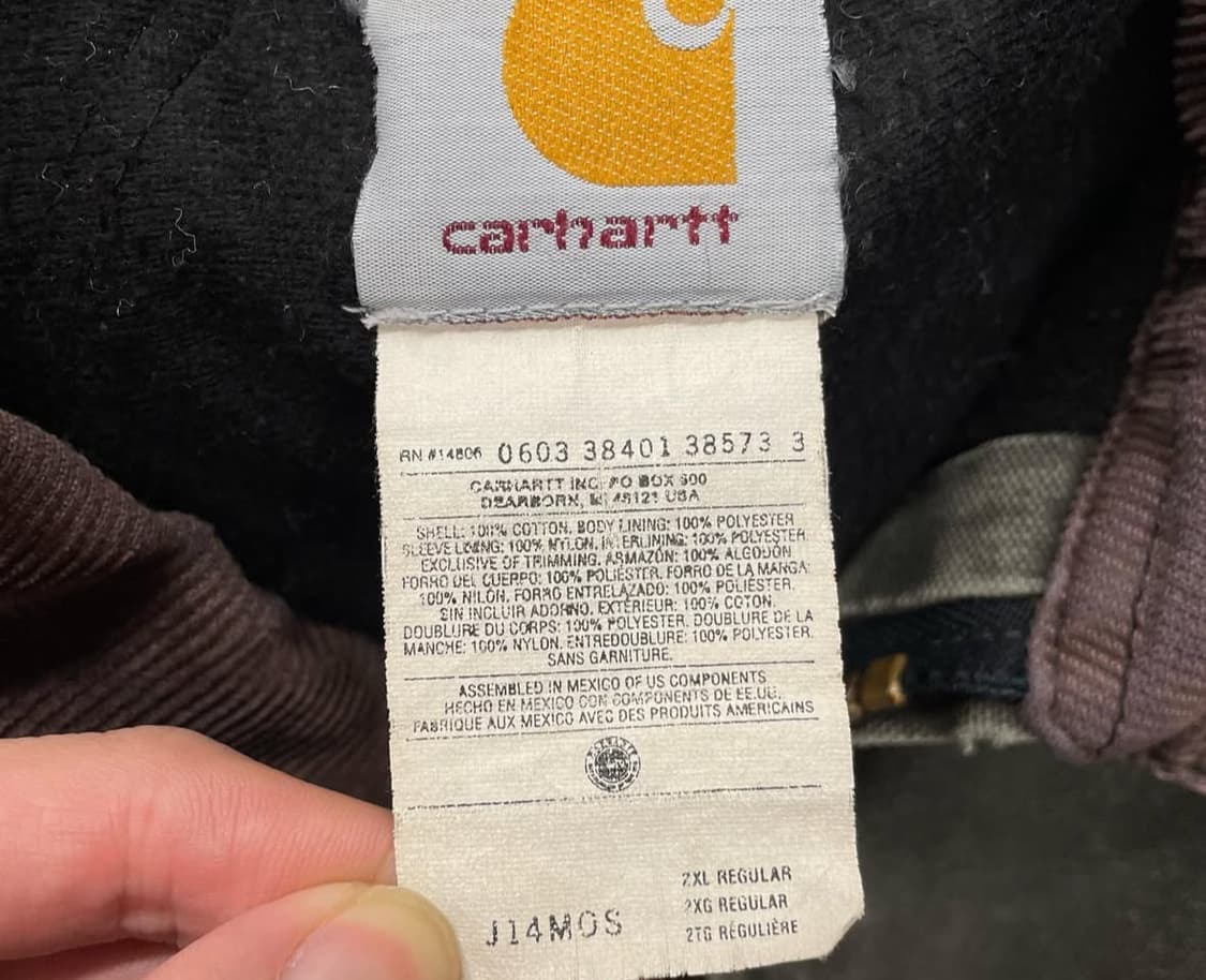 칼하트 산타페 모스컬러 자켓 상품이미지3