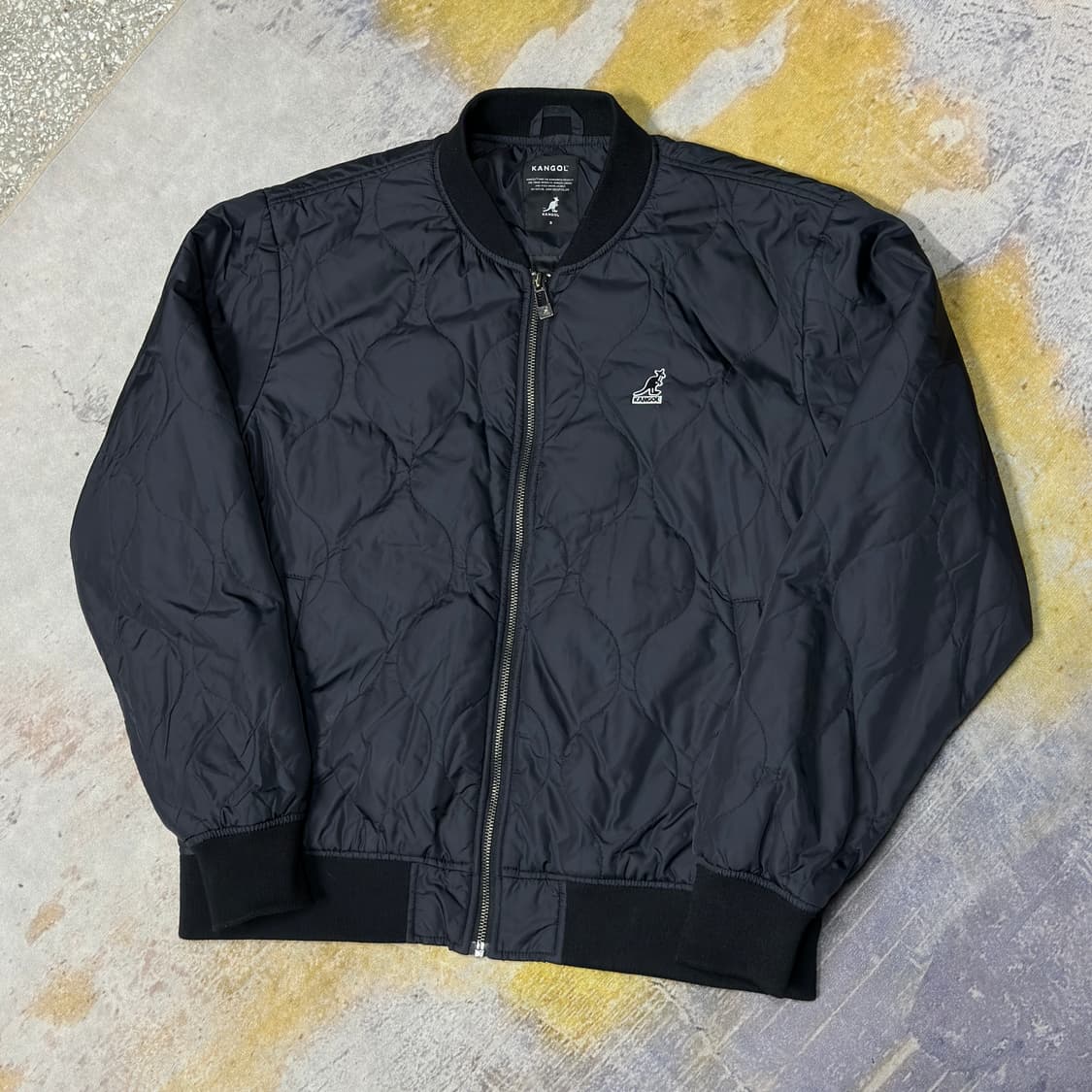 캉골 블랙 퀄팅자켓  상품이미지1