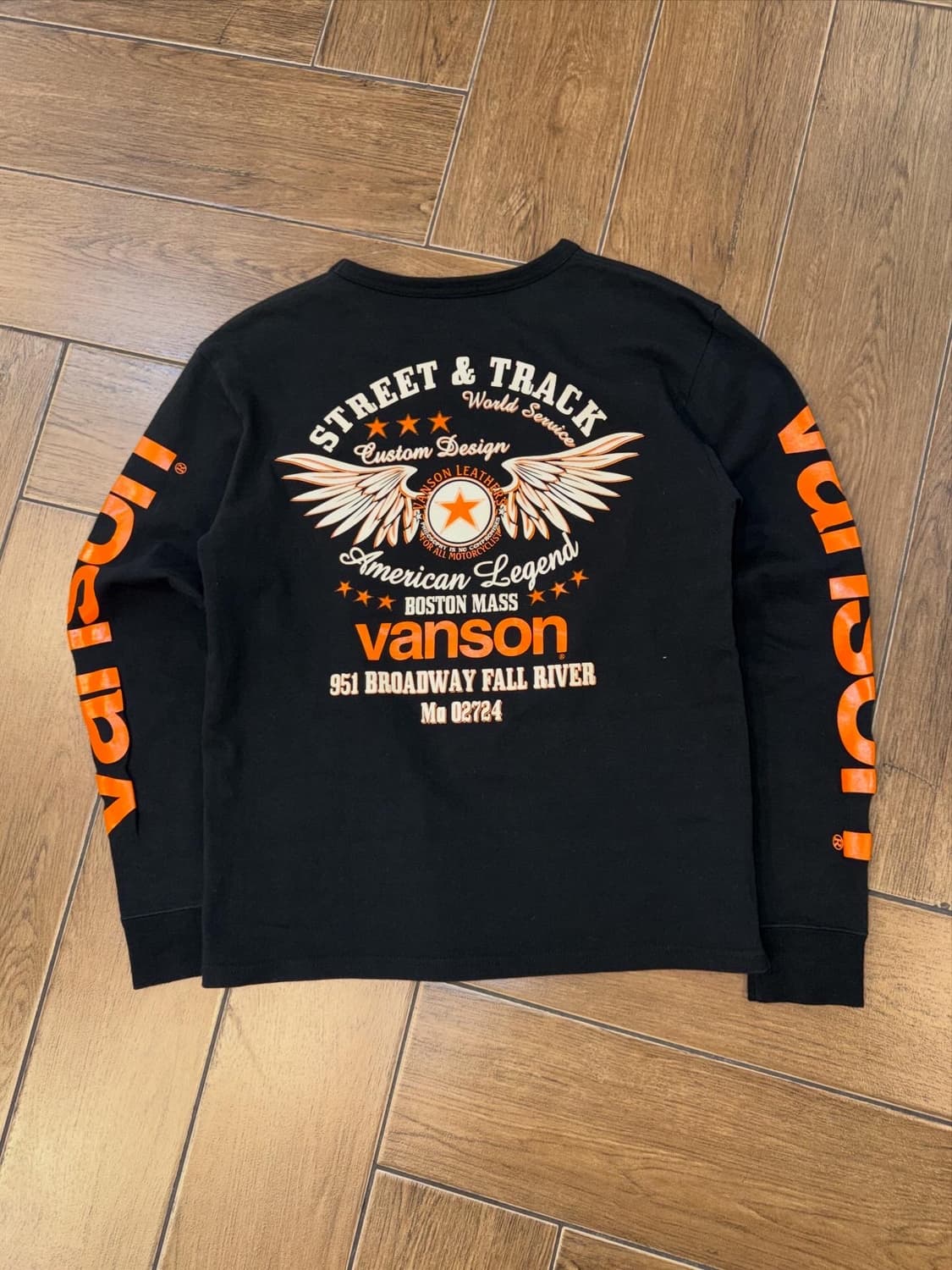 Vanson Logo printing L/S 상품이미지8