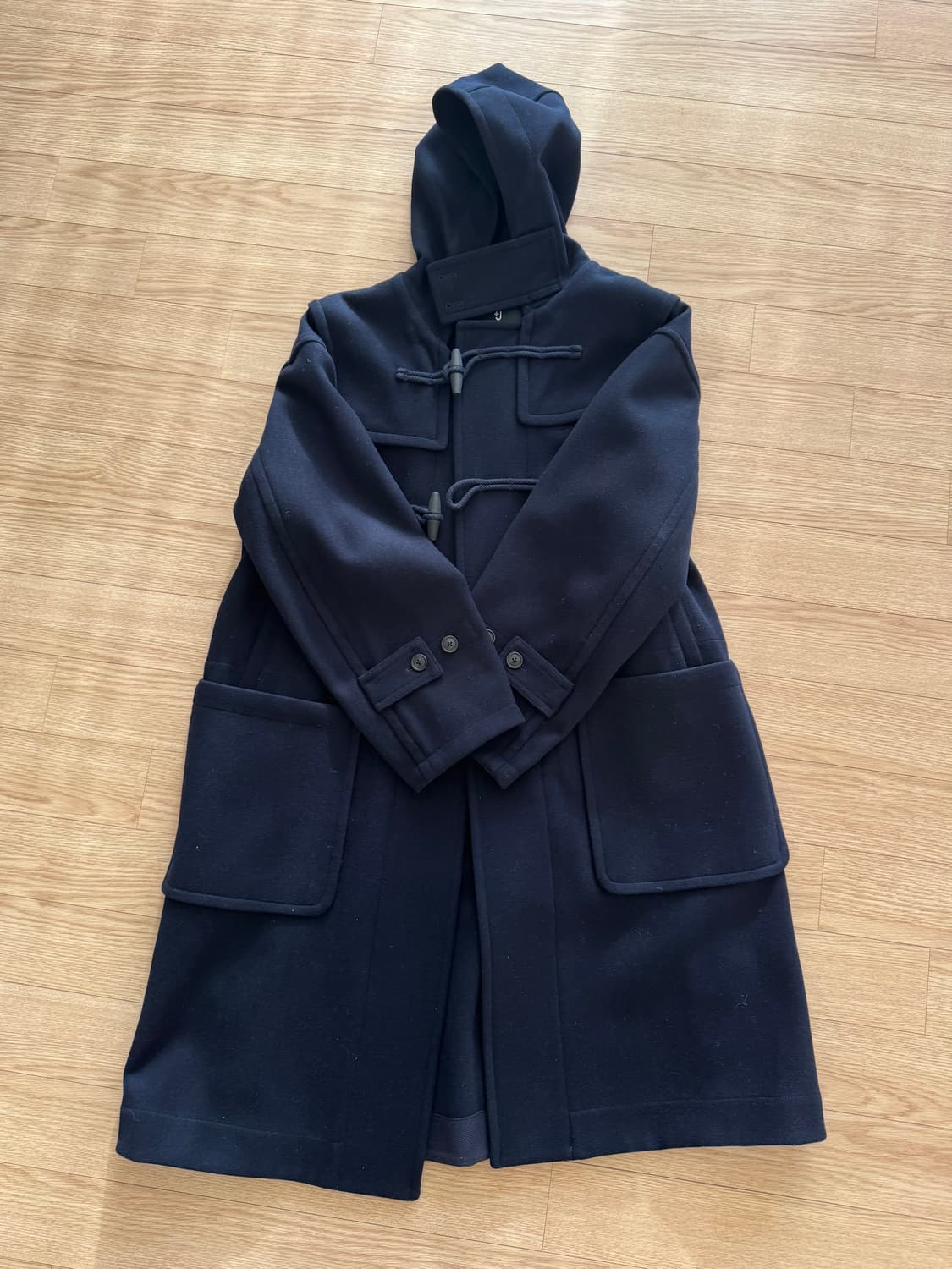 유니클로 질샌더 더플코트 네이비 L 상품이미지1