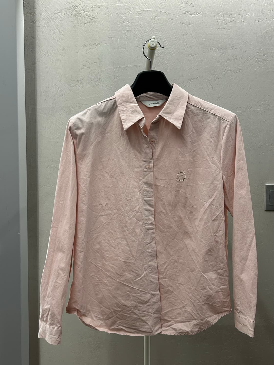 유라고(URAGO) 인디핑크색 긴팔 셔츠 상품이미지2