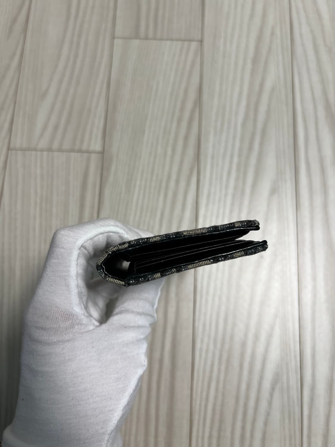 디올 오블리크 자카드 오거나이저 지갑 상품이미지5