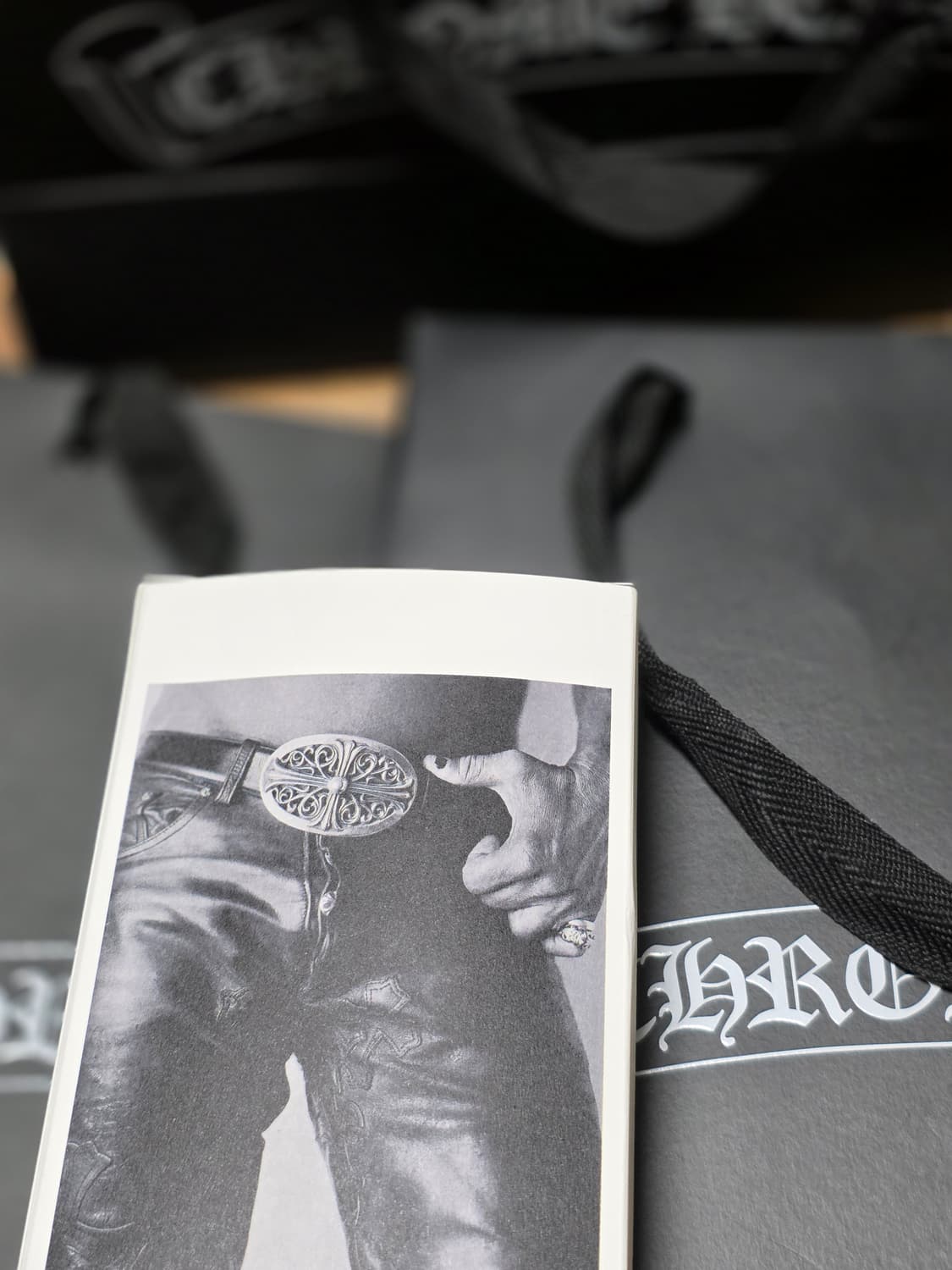 크롬하츠 복서브리프 블랙 L 상품이미지3