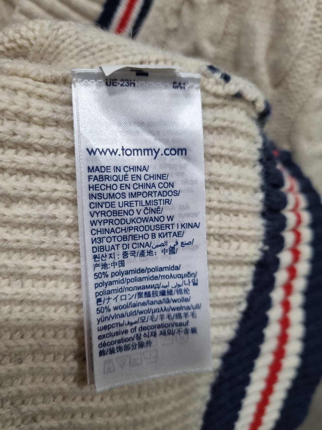 여성 S 타미진스 케이블 울 스웨터 원피스 상품이미지7