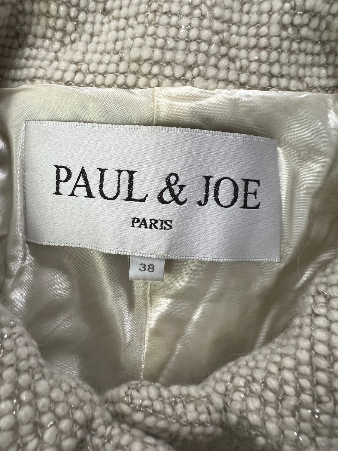 폴앤조 PAUL&JOE 하프 코트 정품 상품이미지3