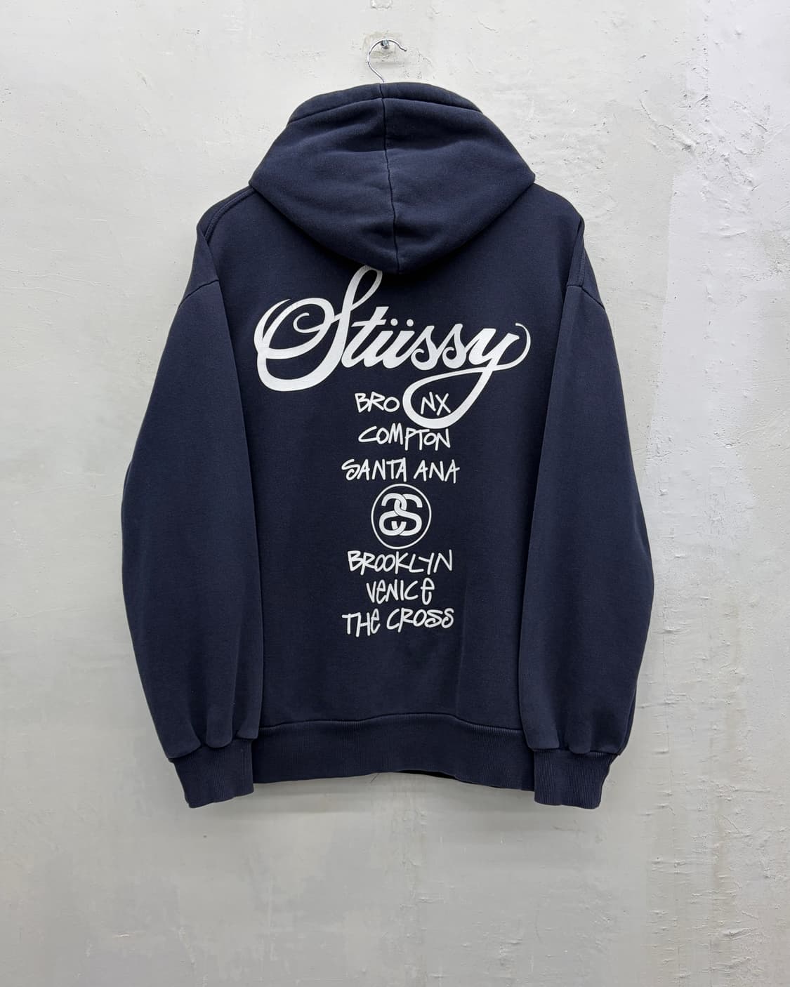 스투시 USA 90s 월드투어 스웻 후디 상품이미지1