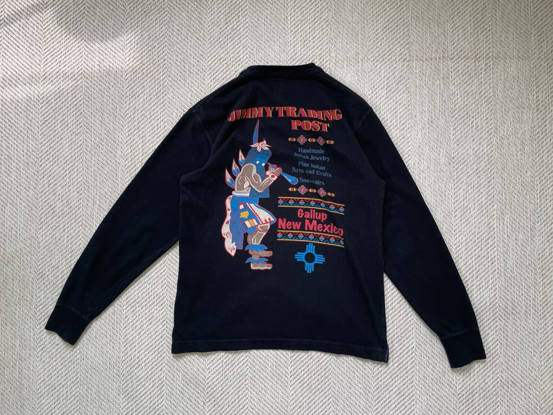 토요엔터프라이즈 x 인디언 모터사이클 코코펠리 롱슬리브 J04339 상품이미지1