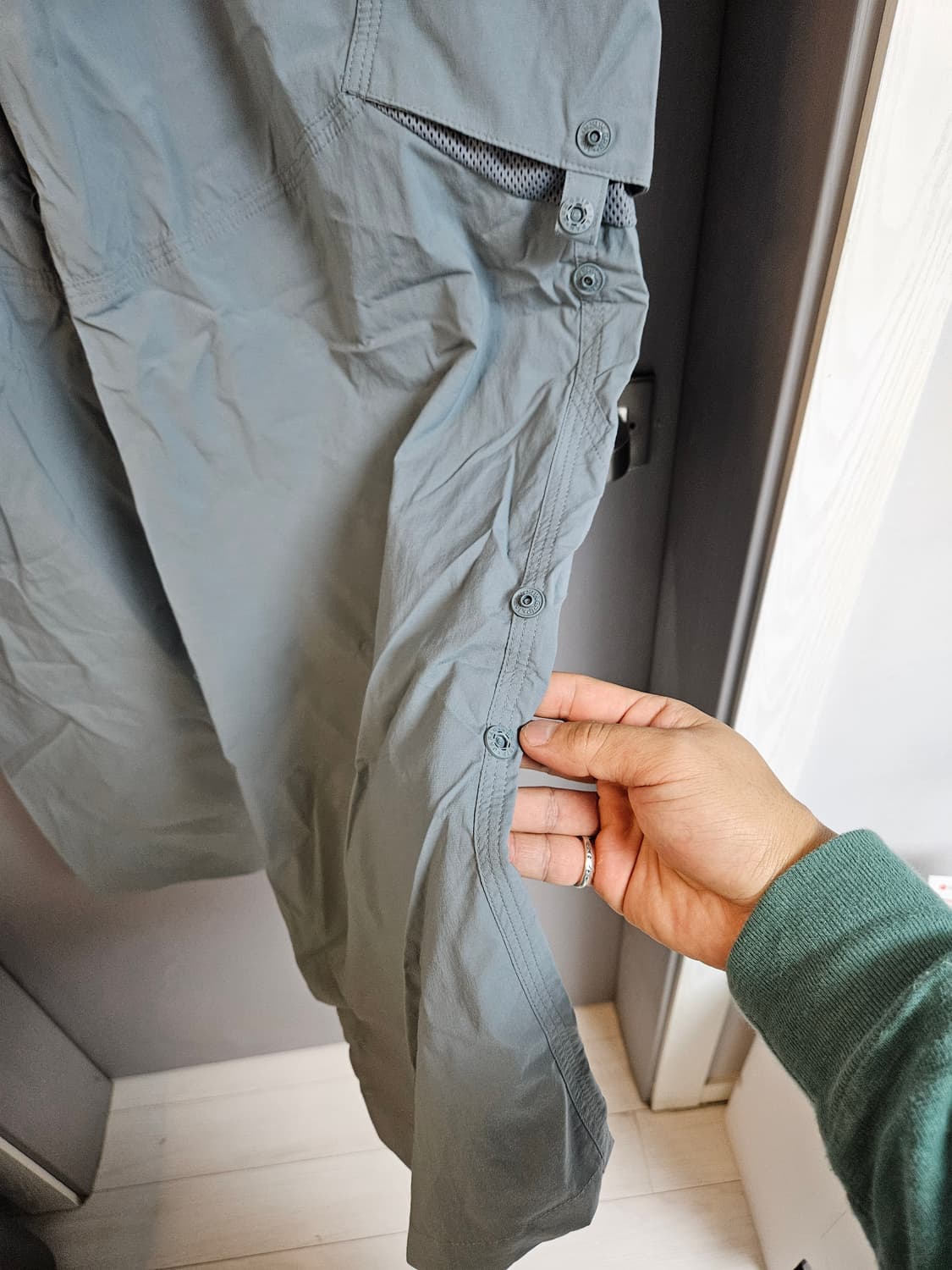 산산기어 스냅 스트레치 팬츠 L 상품이미지4