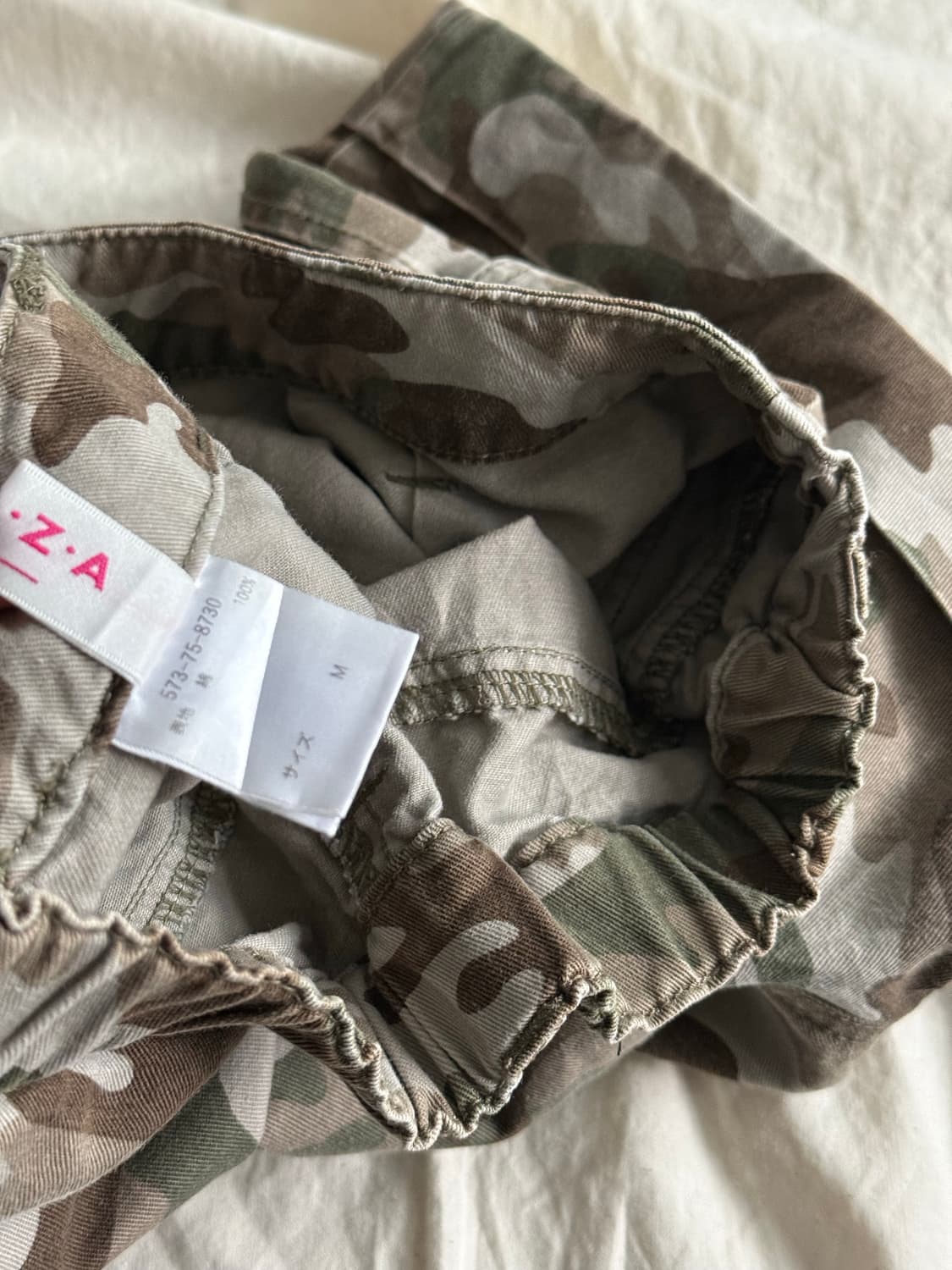 Y2k 카모 카고 반바지 상품이미지6