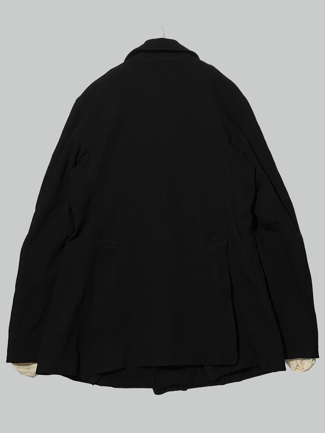 꼼데가르송 옴므 플러스 축융 폴리 피코트 상품이미지3