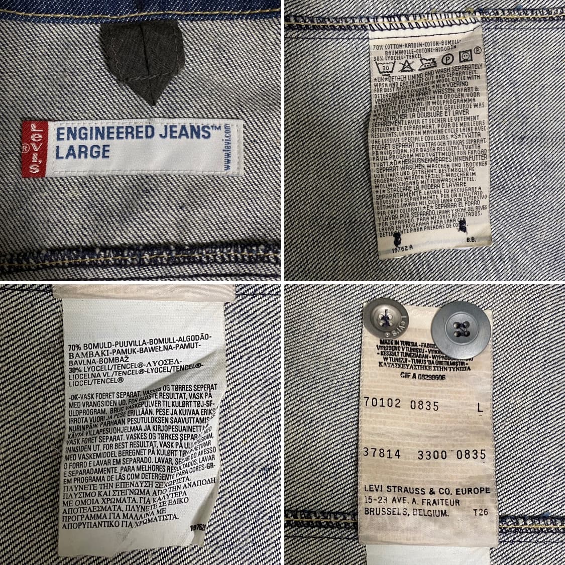 Levi's ENGINEERED JEANS COAT OG 상품이미지10