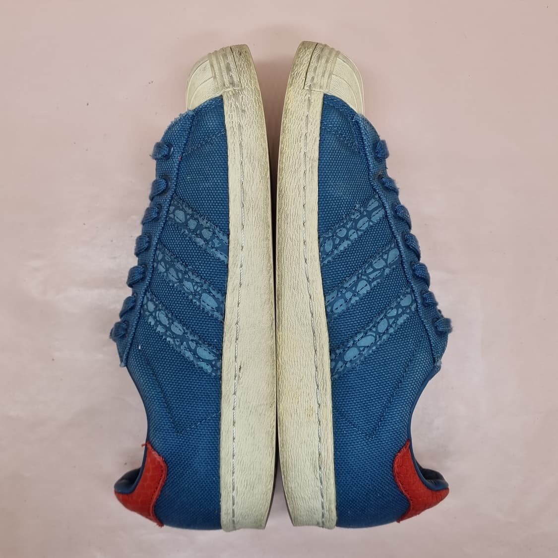 아디다스 슈퍼스타80s  데님 스니커즈240 상품이미지5