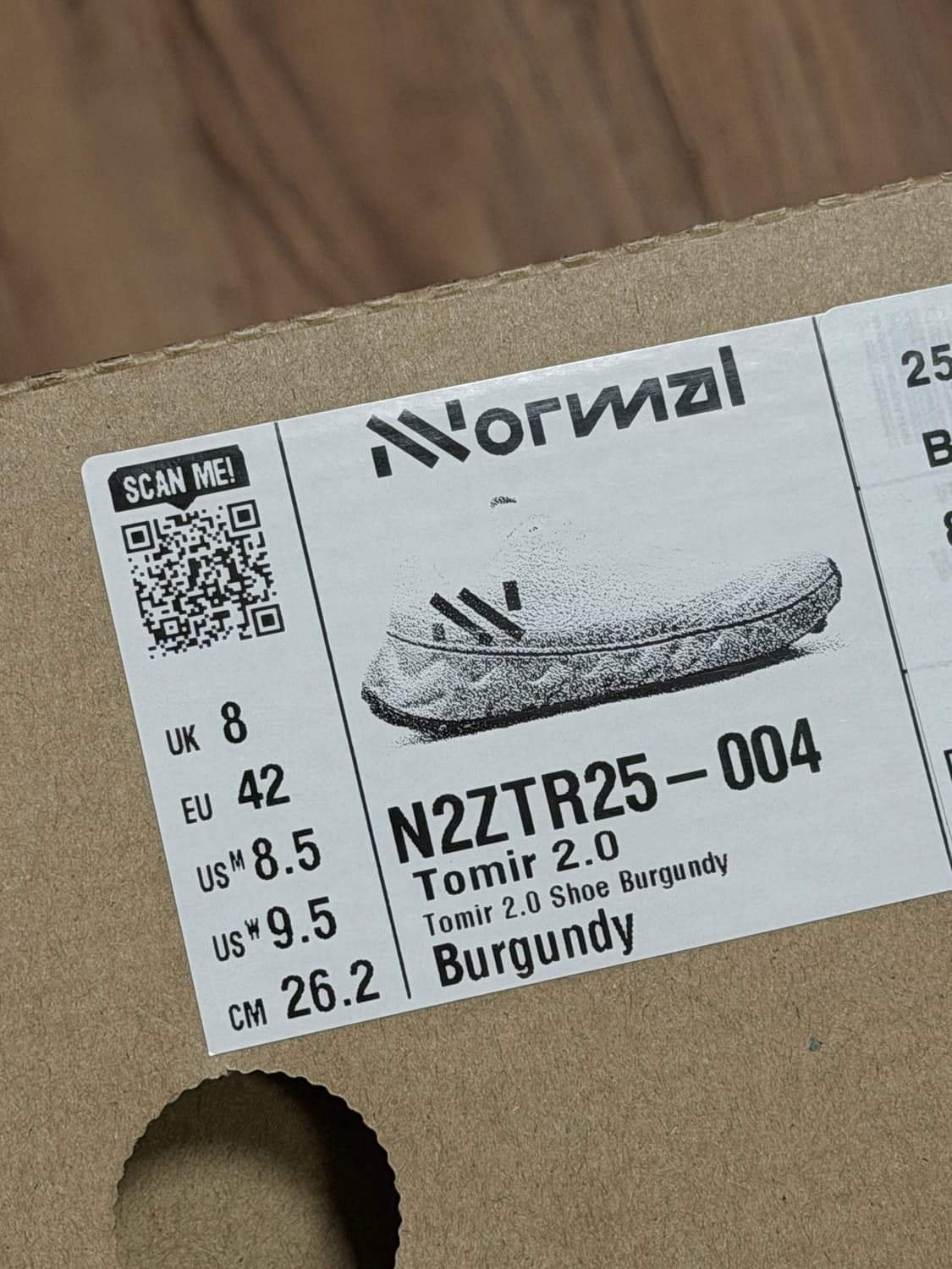 노말 nnomal 토미르 2.0 02 버건디 N2ZTR25-0 상품이미지5