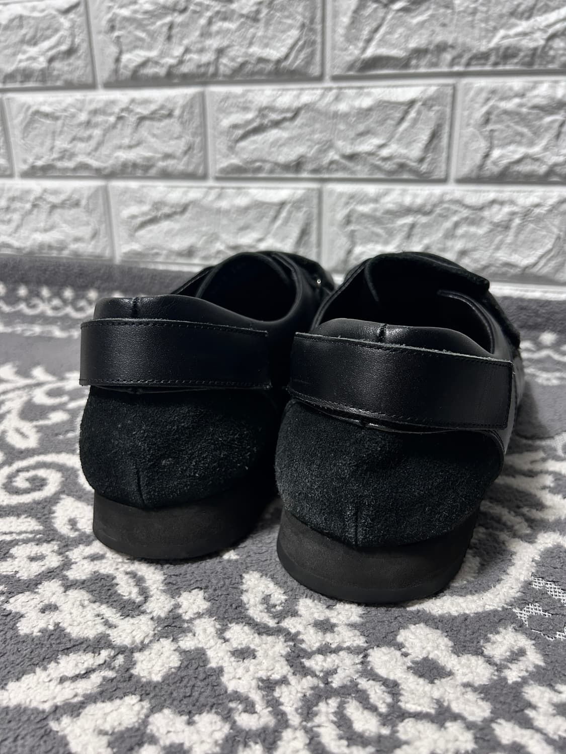 살바토레 페라가모 벨크로 스트랩 레더 스니커즈 상품이미지5