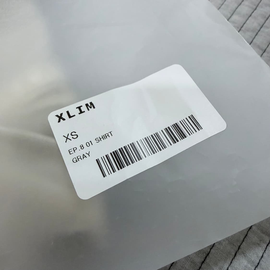 [XS] XLIM EP8 01 SHIRT 아이보리 셔츠 상품이미지5