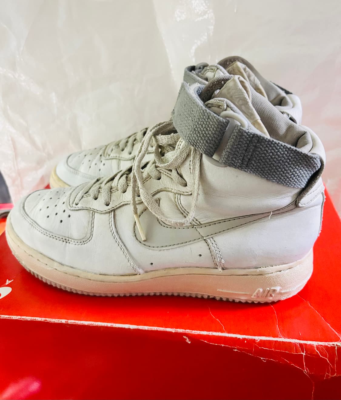 91년 나이키 에어포스 1 하이 상품이미지1