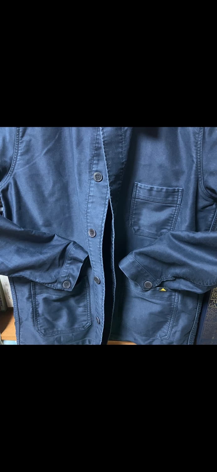 르몽생미셸 프렌치워크자켓 네이비 size 52 상품이미지3