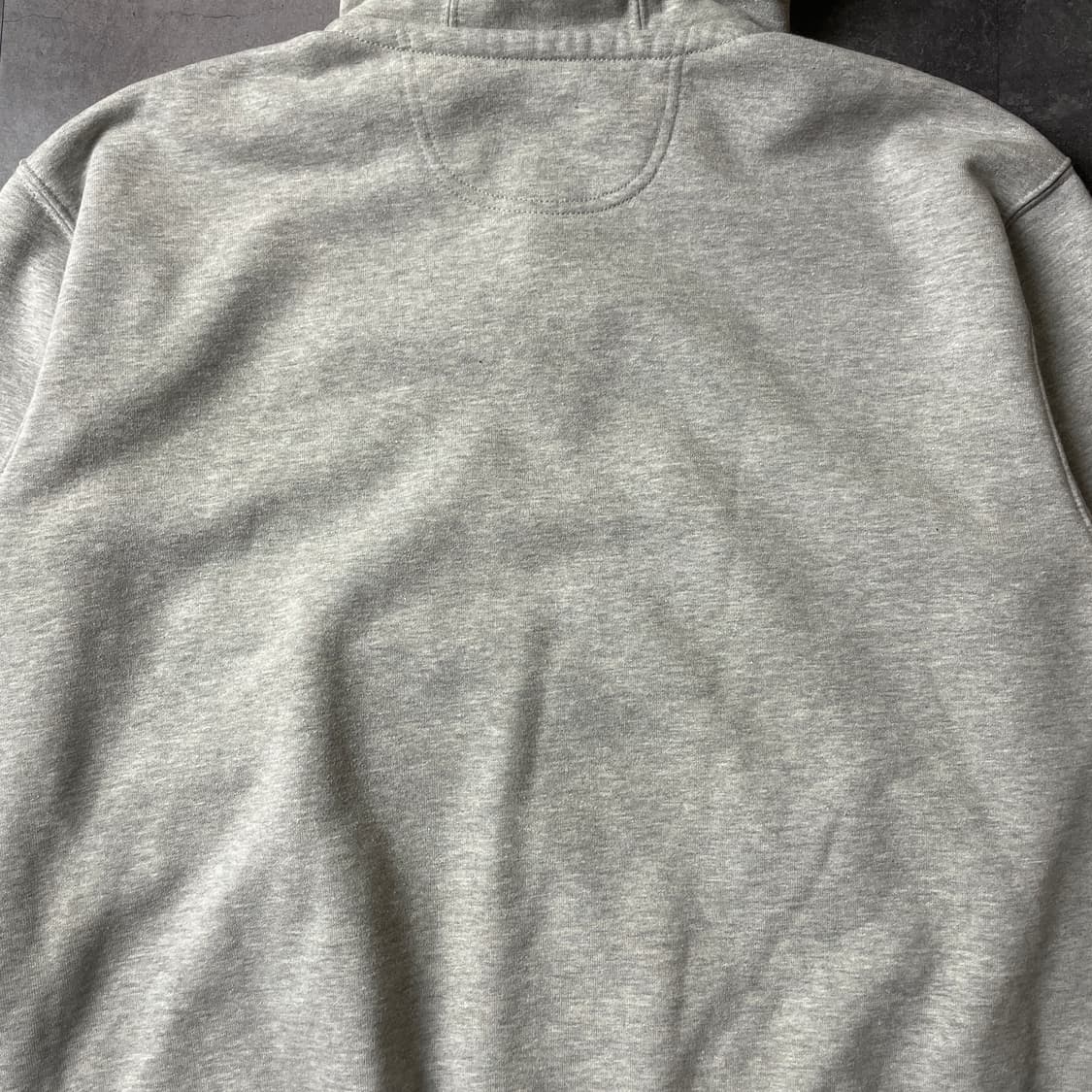 CARHARTT 칼하트 빈티지 그레이 하프집업 기모 후드티 A00576 상품이미지7